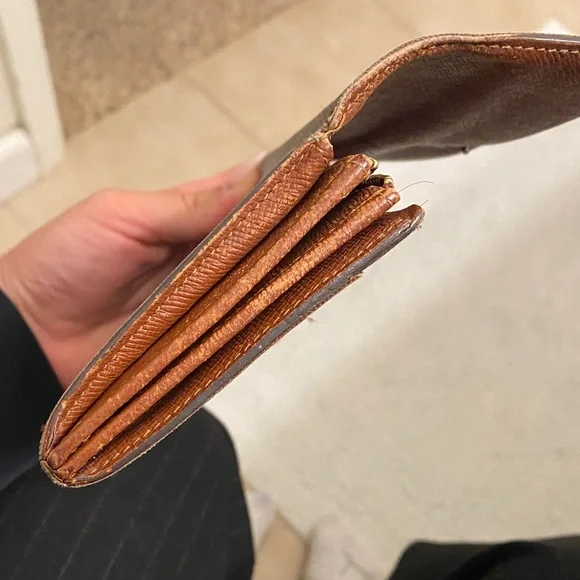 Louis Vuitton Dark Brown Monogram Clutch/Wallet - Picture 9 of 12